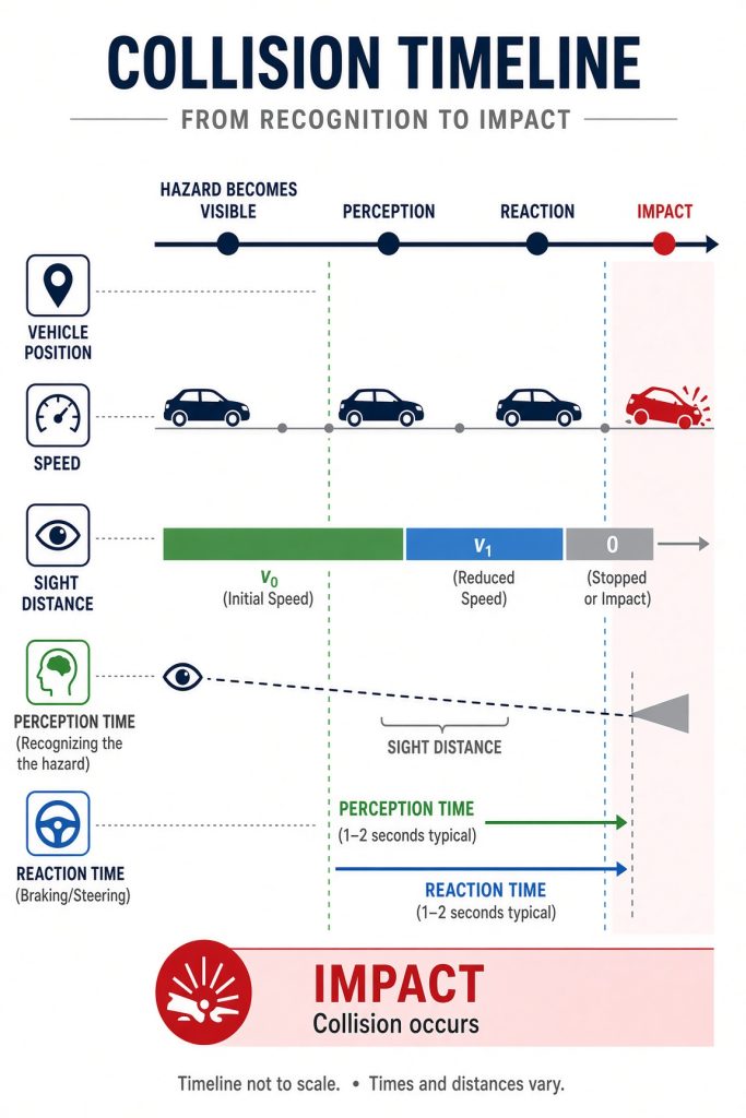 Collision reconstruction factors in a Michigan OWI causing death case.
