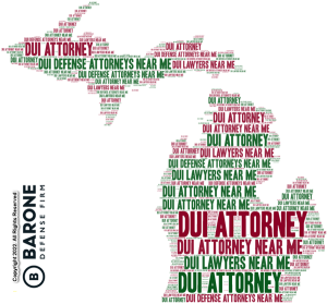 Michigan DUI attorney Patriick Barone covers the entire State of Michigan.