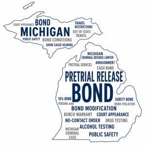Michigan bond conditions in a criminal case