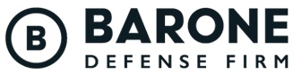 Barone Defense firm logo.